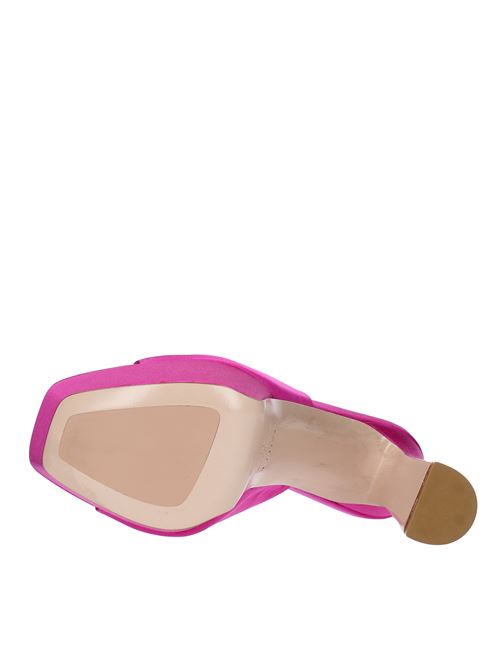 Satin mules LE SILLA | SANDALO NINFEA SATINORCHIDEA